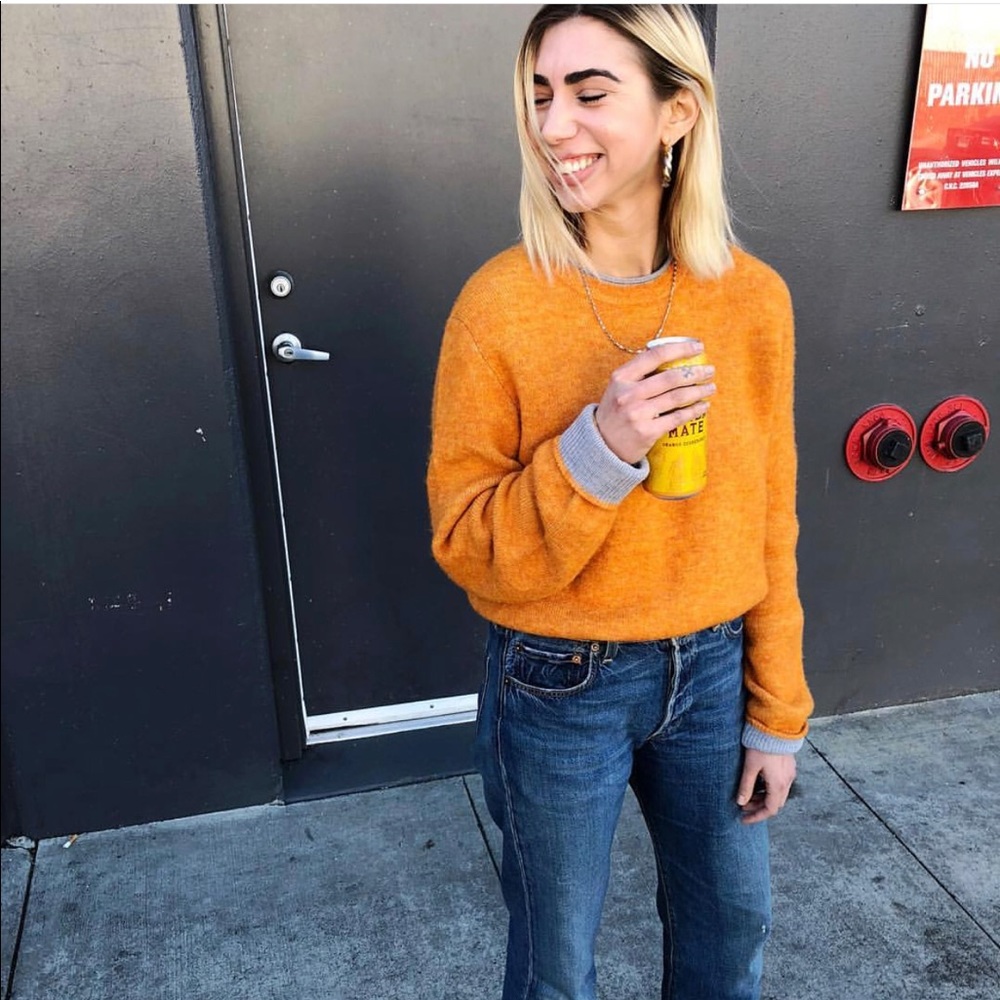 3.1 Phillip Lim Men’s Orange Sweater